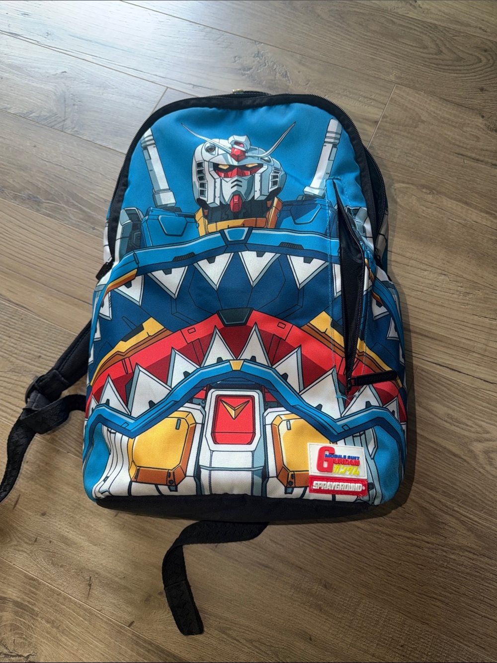 Sprayground gundam backpack